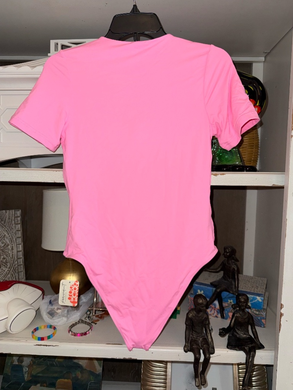 Toast Swim Large L pink signature one piece surf suit zipper closer swimsuit - Picture 8 of 8